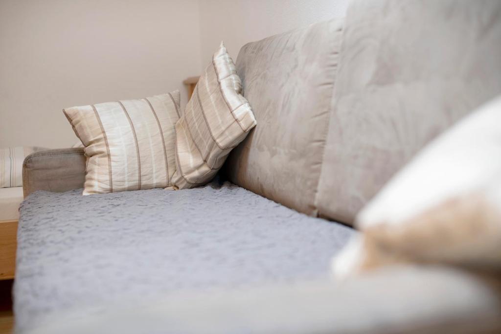 Posteľ alebo postele v izbe v ubytovaní Haus Lowe Appartement 2 Stock Nr 5