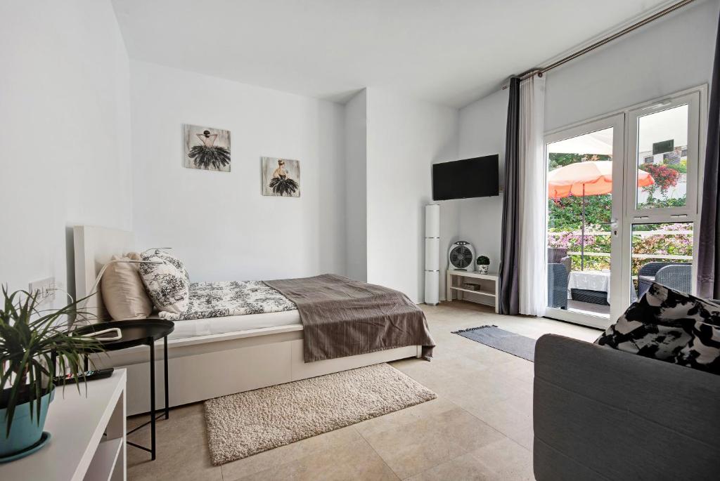 TV a/nebo společenská místnost v ubytování Apartment Fantastico 4
