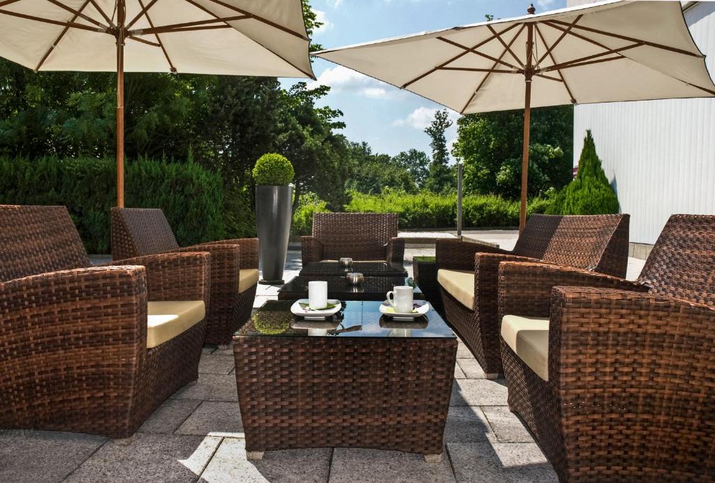 Posezení v ubytování Mercure Hotel Lüdenscheid