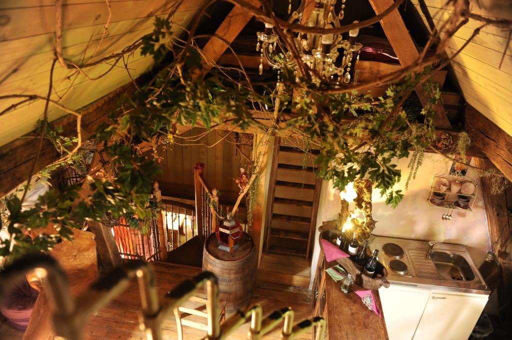 Restaurace v ubytování B&B Le Manoir d'Ange