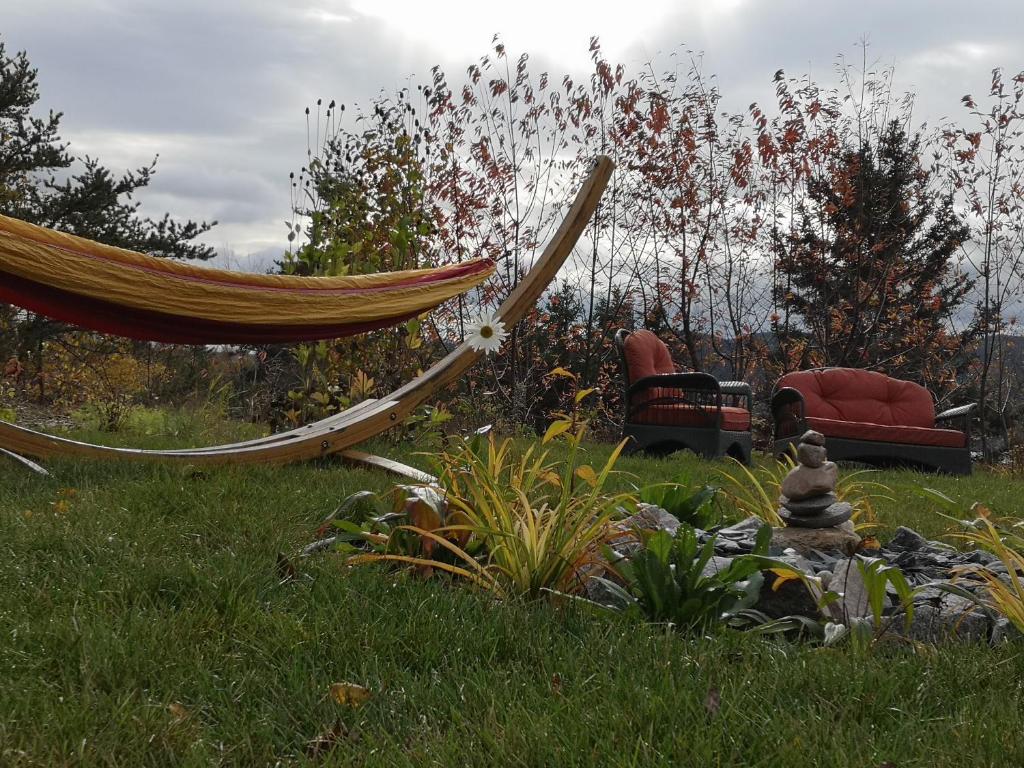 Zahrada ubytování Au Cachalot Caché le gîte hôtel