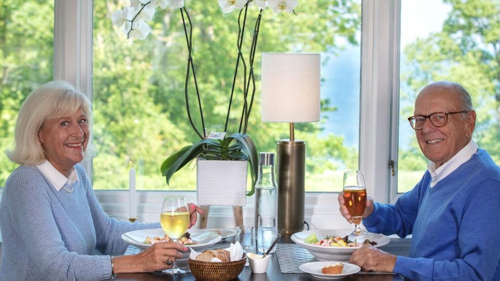 Nápoje v ubytování Kullagårdens Wärdshus