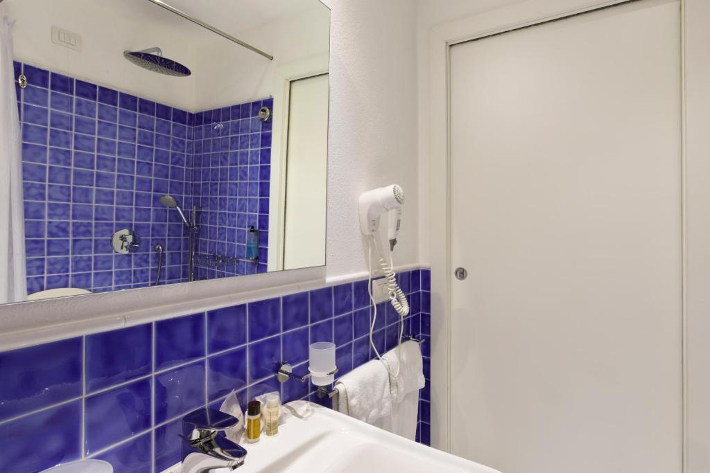 Kúpeľňa v ubytovaní Janas Hotel