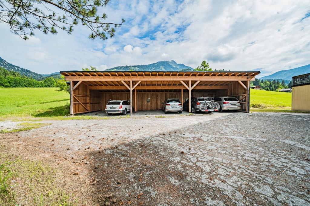 Nespecifikovaný výhled na hory nebo výhled na hory při pohledu z apartmánu