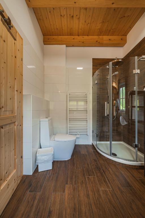 Koupelna v ubytování Penthouse Weiglhof