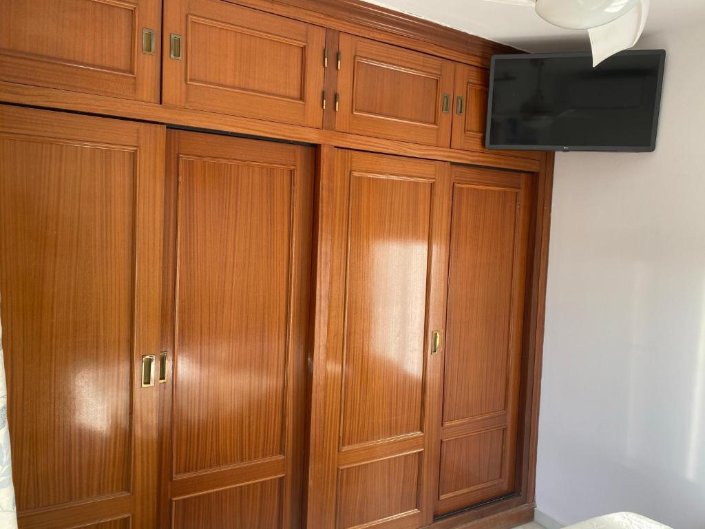 TV a/nebo společenská místnost v ubytování Málaga Centro habitaciones privada en apartamento compartidos