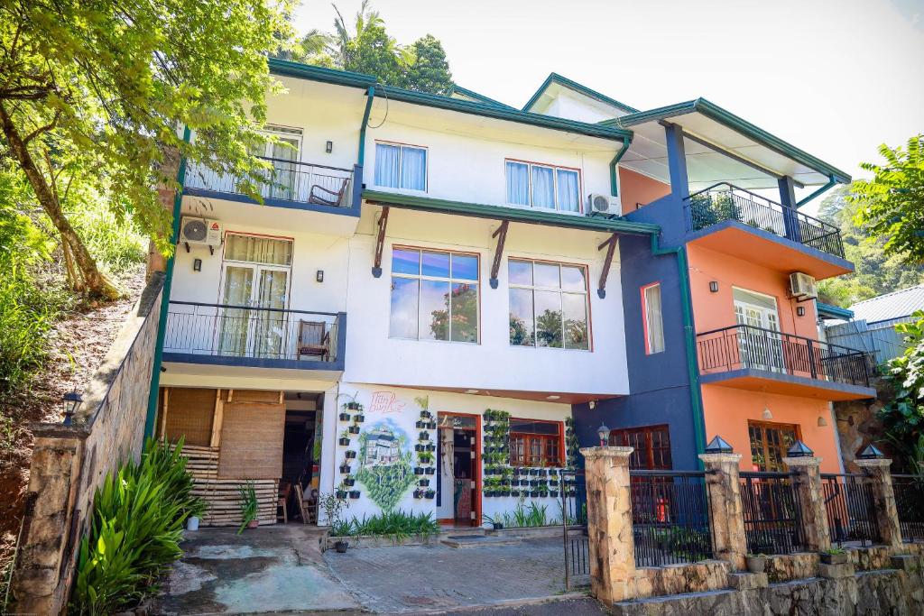Budova, kde se hostel nachází