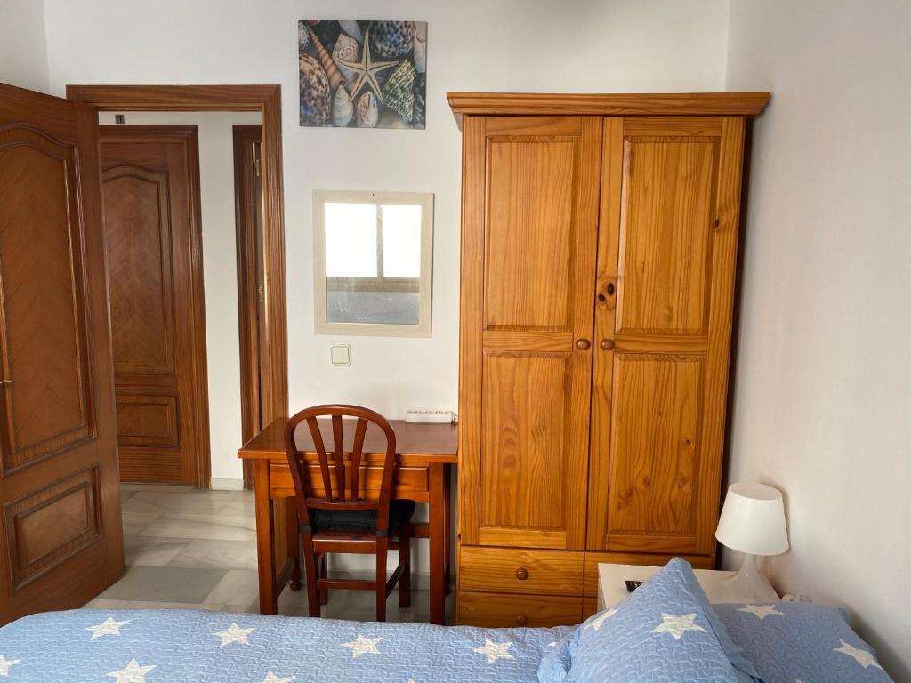 Postel nebo postele na pokoji v ubytování Málaga Centro habitaciones privada en apartamento compartidos