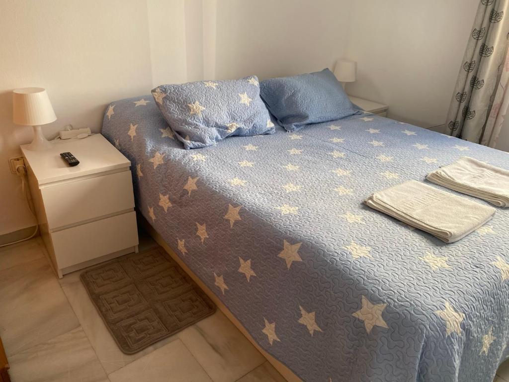 Postel nebo postele na pokoji v ubytování Málaga Centro habitaciones privada en apartamento compartidos