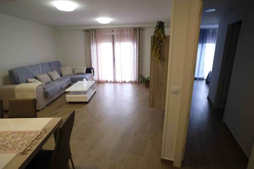 A seating area at Amanece Monegrillo Apartamentos