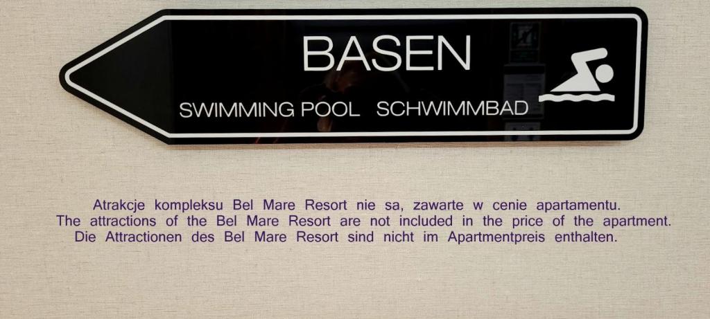 Certifikát, ocenenie alebo iný dokument vystavený v ubytovaní Bel Mare Wyspa, apartament z parkingiem gratis
