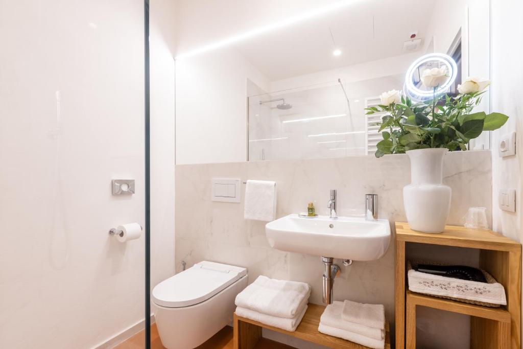 Kúpeľňa v ubytovaní La Casa del Ghiberti B&B