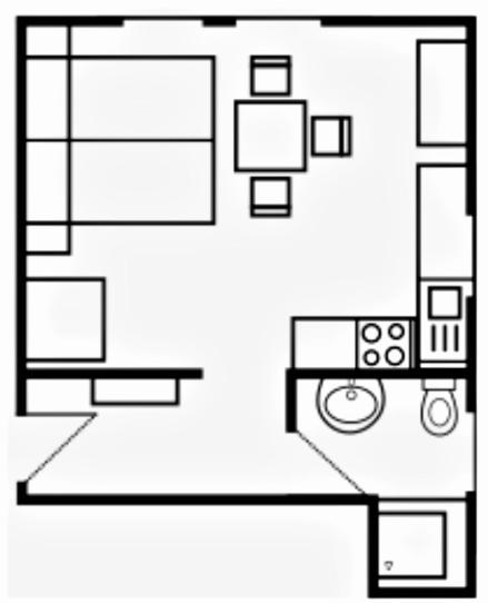 Gästehaus Gertraud - Appartement Met één Slaapkamer