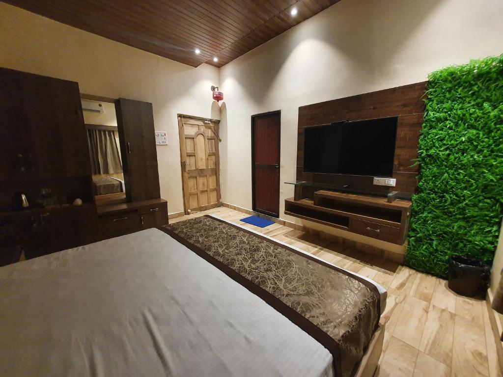 TV a/nebo společenská místnost v ubytování Focus club and Resort