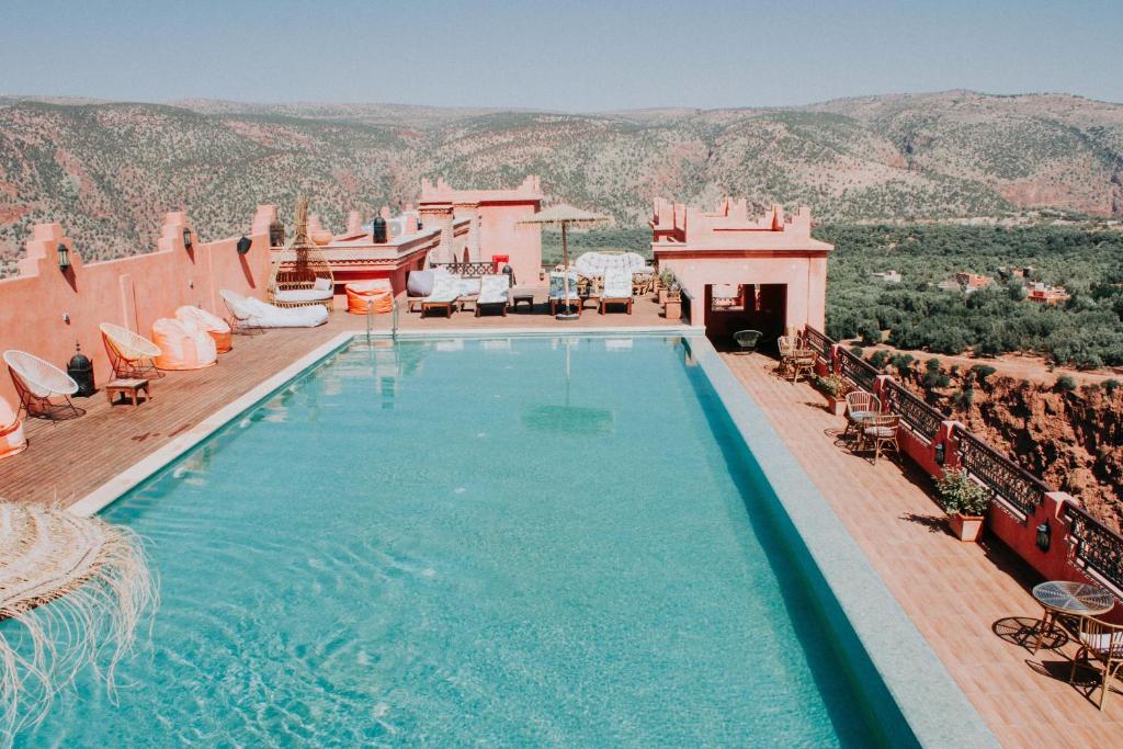 A piscina em ou perto de Borj Des Cascades & Spa