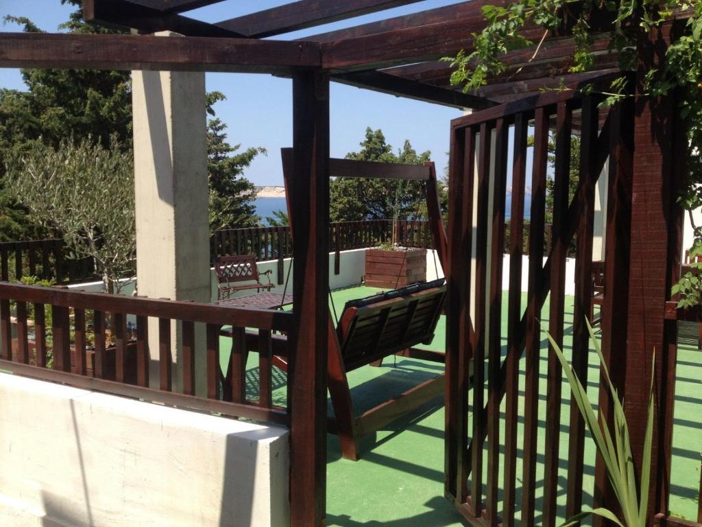 Balkon lub taras w obiekcie Bungalow Small House