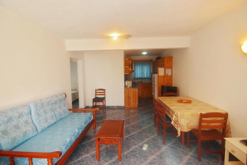 Posezení v ubytování Residence Capri - Mont Choisy