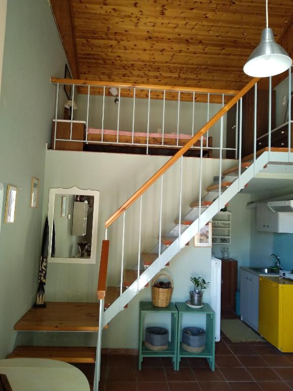 Kuchyň nebo kuchyňský kout v ubytování ''Arsinoe'' cosy guesthouse