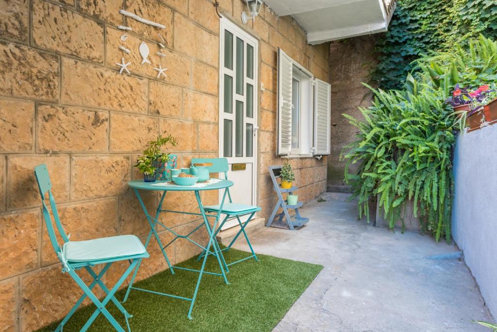 Patio alebo iná vonkajšia časť ubytovania Apartment Lusi