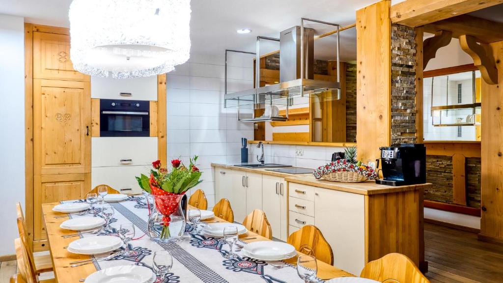 Kuchyňa alebo kuchynka v ubytovaní Delta House