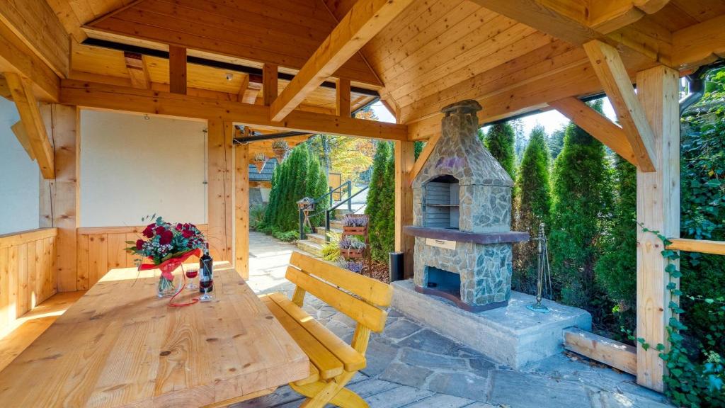 Vonkajšia záhrada v ubytovaní Delta House