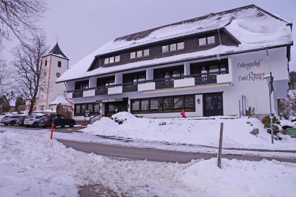 Hotel Kreuz Höhengasthof v zimě