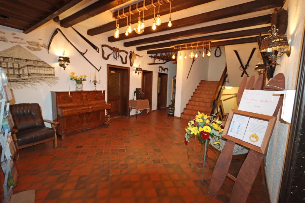 Posezení v ubytování Hotel Kreuz Höhengasthof
