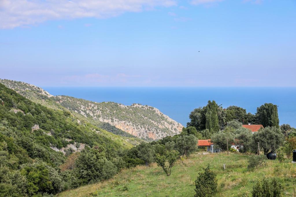 Paysage naturel près de la villa