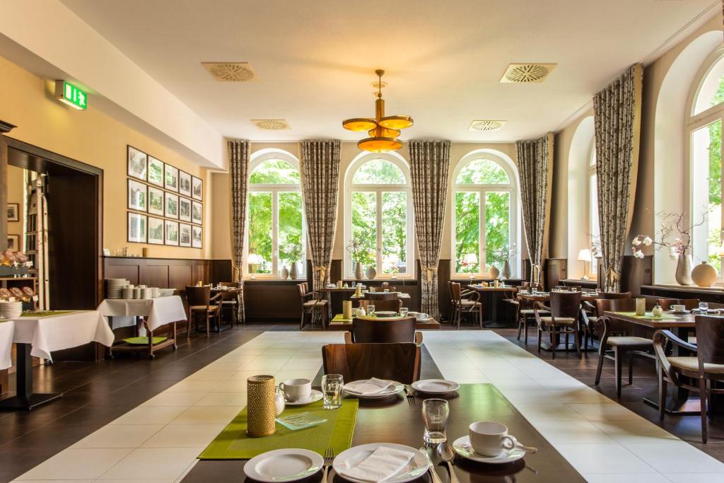 Restaurace v ubytování Hotel Lindenhof Bad Schandau