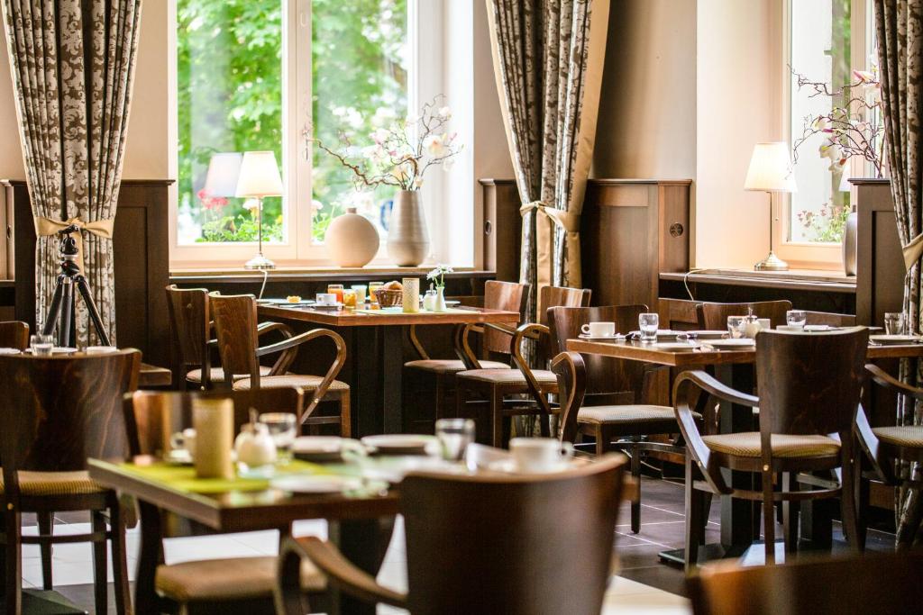 Restaurace v ubytování Hotel Lindenhof Bad Schandau