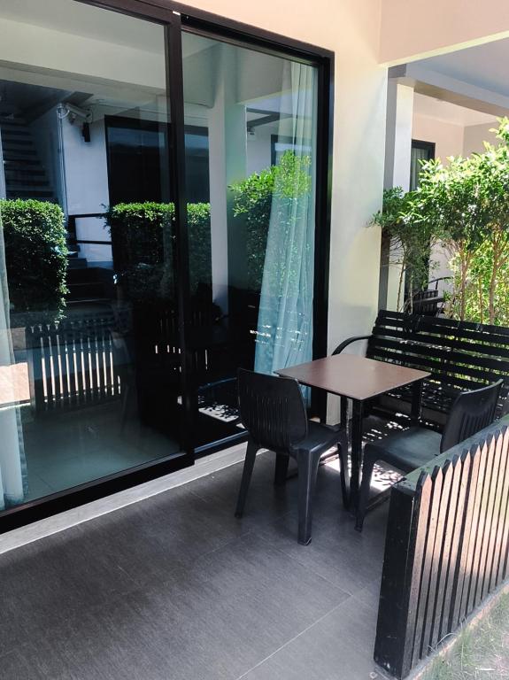 Patio nebo venkovní prostory v ubytování The Seacret Kohlarn