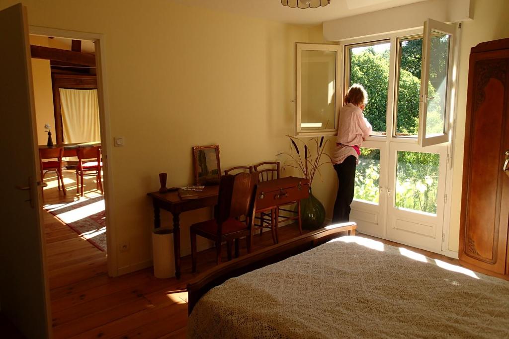 Ricouch, chambre d'hôtes et permaculture - Habitación Doble Estándar Con Baño Compartido