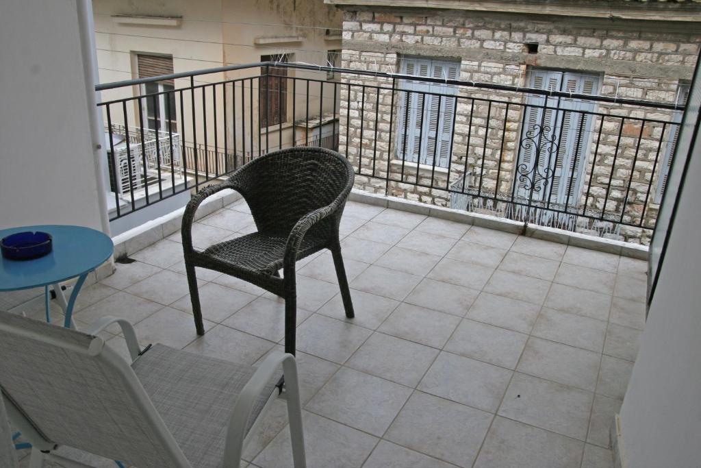 Balkón alebo terasa v ubytovaní Ρήγας: Όμορφα στο Μεσολόγγι, Διαμέρισμα Β2