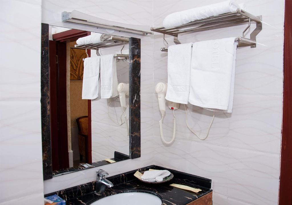 Koupelna v ubytování Easy Hotel Kenya
