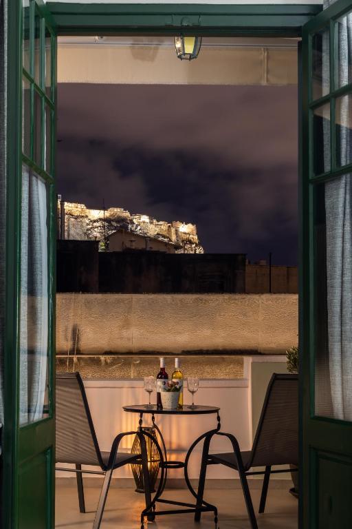 Balkon lub taras w obiekcie Pandrosos Divine Suites