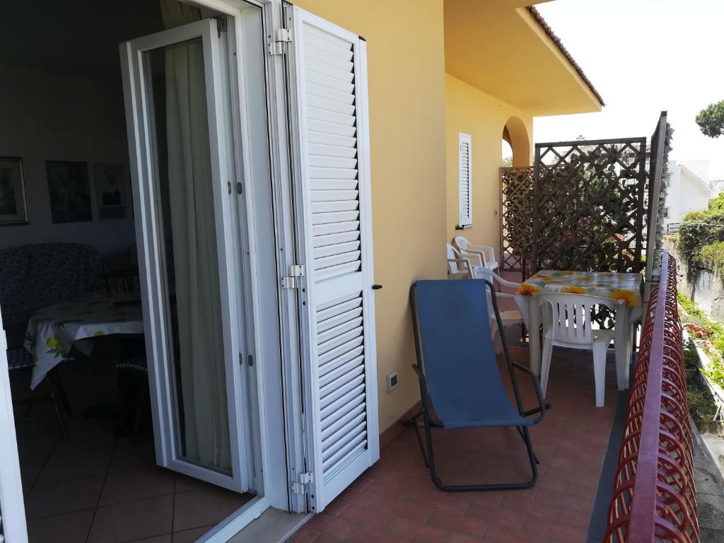 A balcony or terrace at Appartamenti La Balestra