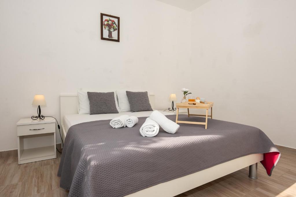 Posteľ alebo postele v izbe v ubytovaní Holiday House San Mario - Pets Friendly Rural Home