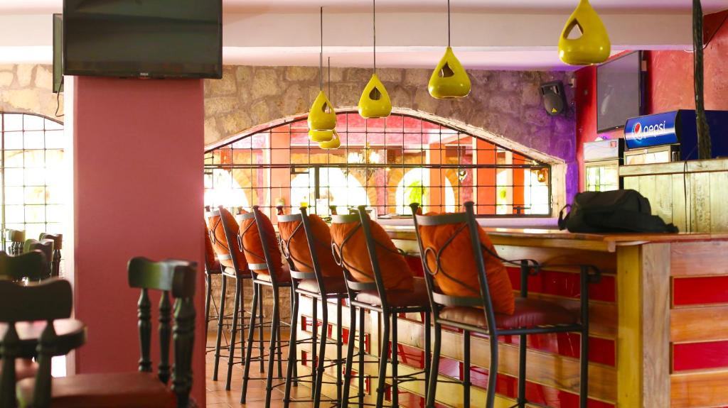Restaurace v ubytování Hotel Ciudad Blanca