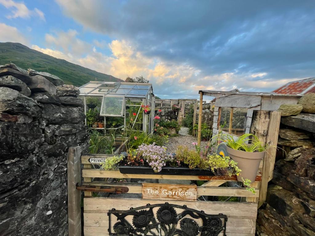 Nespecifikovaný výhled na hory nebo výhled na hory při pohledu z bed and breakfast