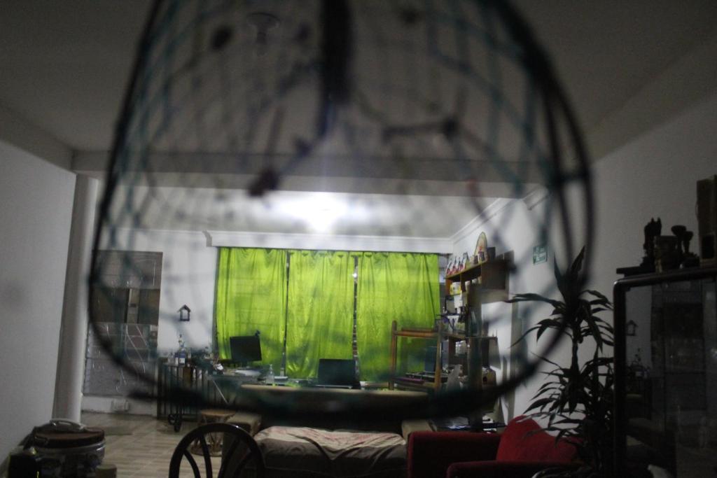 Posezení v ubytování Hostal Cafe San Bernabe