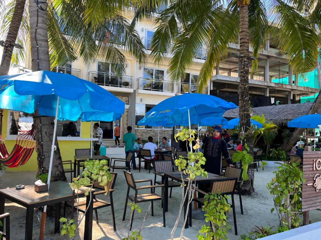 iCom Marina Sea Viewにあるレストランまたは飲食店