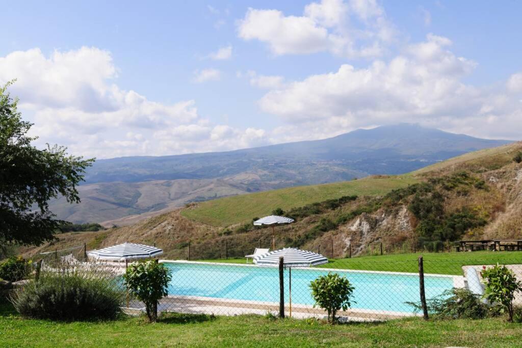 Cottage Assolata overlooking the Orcia valley in Tuscany