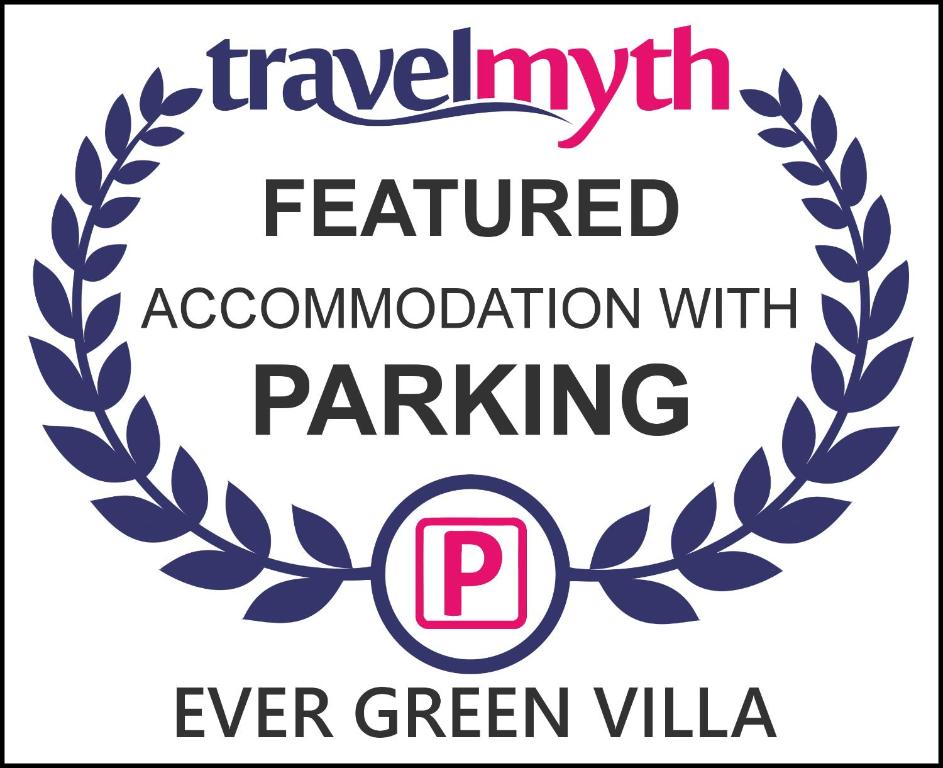 Certifikát, hodnocení, plakát nebo jiný dokument vystavený v ubytování Ever Green Villa