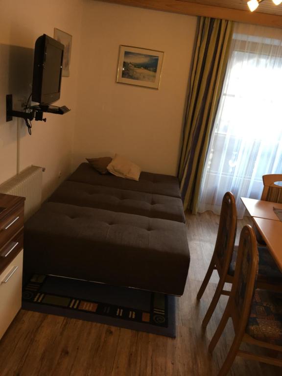 TV a/nebo společenská místnost v ubytování Ferienwohnungen Rieser
