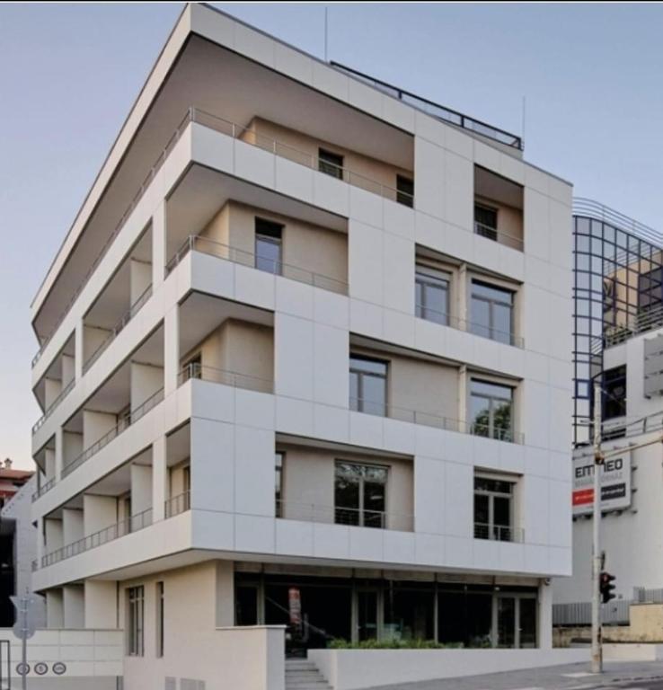 Budova, v ktorej sa apartmán nachádza