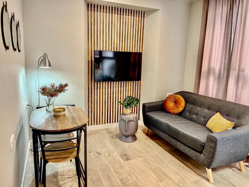 TV a/nebo společenská místnost v ubytování La casa de Talo