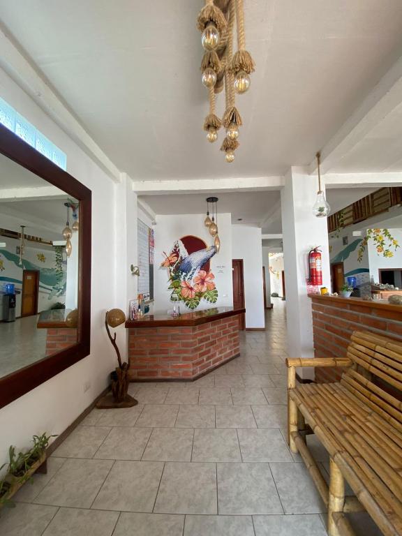 Posezení v ubytování Whale House Hotel