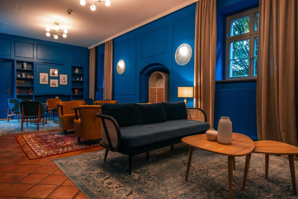 Istumisnurk majutusasutuses Hotel Erbenhof
