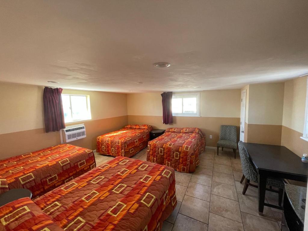 Postel nebo postele na pokoji v ubytování Anchor Motel