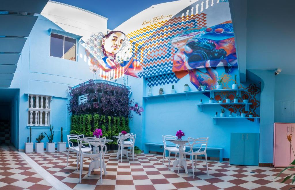 Fotografie z fotogalerie ubytování San Felicin Hostel v destinaci Cartagena